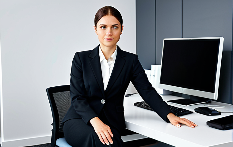 상담심리사로서 자격증 취득 비용 분석 - Businesswoman in Office**

"A professional businesswoman in a modest business suit, sitting at a des...