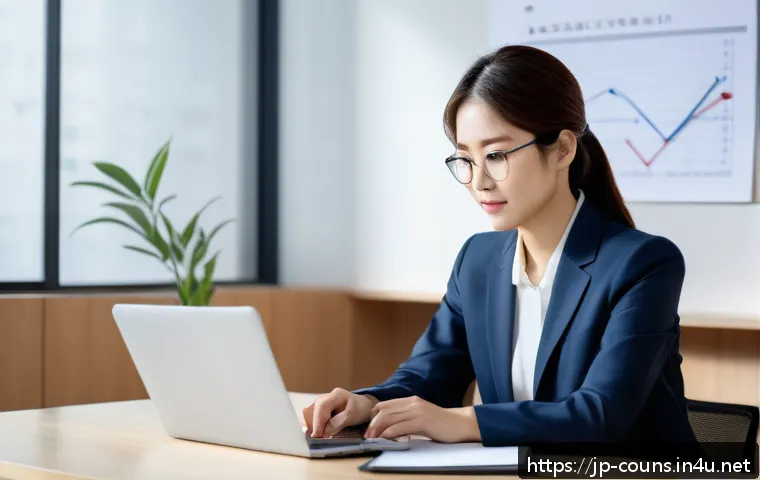 상담심리사 연봉 협상에서 유리한 팁 - A professional Japanese counseling psychologist in a modern office setting, dressed in neat business...